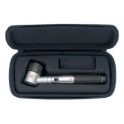 Dermatoscop HEINE MINI 3000 LEDHQ Negru, 10X, cu placă contact scalată și husă – D-888.78.021