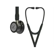 Stetoscop 3M™ Littmann® Cardiology IV – Negru cu Finisaj Fumuriu Lustruit Intens