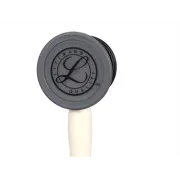 Stetoscop 3M™ Littmann® Cardiology IV – Alb cu Finisaj Negru și Tijă Neagră