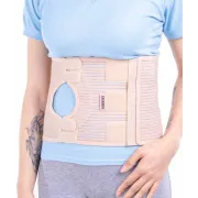 Corset abdominal pentru stoma,STOMATEX DUO - utilizat după intervenții chirurgicale la nivel abdominal, fiind destinat persoanelor cu colostome sau urostome