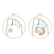 Plasturi bataturi pentru picior – Tecniwork 40% acid salicilic (4 buc)