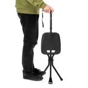 Baston reglabil din aluminiu cu șezut SeatTim
