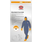 Combinezon Protecție LIFEGUARD PRO® BLUE – Material SMS 55 g/m²