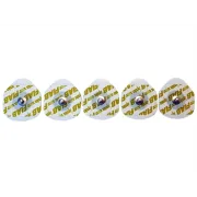 Electrozi ECG Pediatrici FIAB F9089P-100 – Formă Ovală, Gel Solid