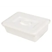 Tavă pentru instrumente cu capac 220 x 150 x 70 mm – autoclavabilă