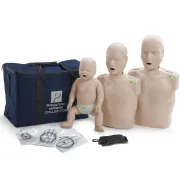 Set Manechine Resuscitare Prestan Collection - Adult, Copil și Sugar cu Monitor RCP