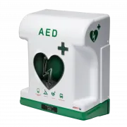 Cabinet Exterior Defibrilator AED  – Protecție Avansată cu Alarmă și Climatizare