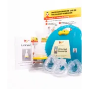 Dispozitiv Anti-Sufocare LifeVac® – Kit de Urgență Profesional, Certificat FDA/CE, cu 4 Măști Incluse pentru montare pe perete