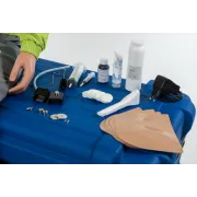 Manechin Resuscitare Profesional AmbuMan Advanced Wireless - Simulator Complet ACLS și ALS cu Defibrilare Reală
