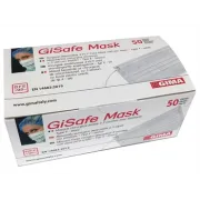 Masti chirurgicale albe cu 3 straturi TIP IIR, cutie 50 bucati