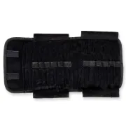 Geantă Medicală pentru Instrumente "Instrument Bag" – Cu Protecție Căptușită în Material Catifelat, Capacitate 12 Instrumente, Poliester 600D, Neagră, 19.5 x 15 x h 3 cm