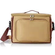 Geantă Medicală Profesională "Utility Doctor Bag" – Bej (Goală), Poliester 600D Impermeabil, Compartimentare Modulară și Buzunare Detașabile