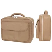 Geantă Medicală Profesională pentru Asistenți "Multiuse Bag" – Maro/Bej (Goală), Compartimentare Modulară, 38 x 10 x h 30 cm
