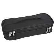 Geantă Medicală Multifuncțională "Multiuse Soft Case" – Pentru Stetoscop și Accesorii Asistentă, Compartimentare Dublă, Neagră, 28 x 12.5 x 6.5 cm