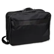 Geantă Medicală de Protecție "Diatermo Bag" – Neagră (Goală), Poliester 600D, pentru Electrocuragie, Spirometre, Audiometre și EKG, 30 x 40 x h 14 cm