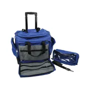 Geantă Medicală Tip Troller "Smart Trolley Bag" – Poliester 600D Impermeabil, Compartimentare Modulară, Bază din Cauciuc și Roți Rezistente la Frig, 56 x 32.5 x 49 cm