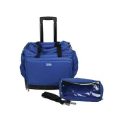 Geantă Medicală Tip Troller "Smart Trolley Bag" – Poliester 600D Impermeabil, Compartimentare Modulară, Bază din Cauciuc și Roți Rezistente la Frig, 56 x 32.5 x 49 cm