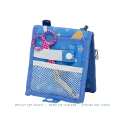 Organizator Medical de Buzunar "Pocket Organizer" – Albastru Deschis, Suport Compact pentru Instrumente și Accesorii, 15 x 12 x h 2 cm