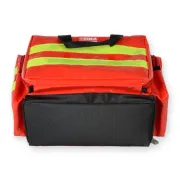 Geantă Medicală de Urgență "Smart Bag" din PVC – Roșie, Model Mic (Goală), Prelată PVC Rezistentă la Îngheț, 45 x 28 x h 28 cm
