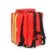 Geantă Medicală de Urgență "Smart Bag" din PVC – Roșie, Model Mediu (Goală), Prelată PVC Rezistentă la Îngheț, 55 x 35 x h 38 cm