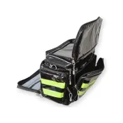 Geantă Medicală de Urgență "Smart Bag" din PVC – Neagră, Model Mediu (Goală), Prelată PVC Rezistentă la Îngheț, 55 x 35 x h 38 cm
