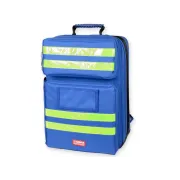 Rucsac Medical de Urgență "Silos-2 Rucksack" – Albastru (Gol), Poliester 600D Impermeabil, Compartimentare Modulară avansată, 38 x 24 x h 50 cm