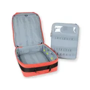 Rucsac Medical de Urgență "Silos-2 Rucksack" din PVC – Roșu (Gol), Prelată PVC Impermeabilă, Compartimentare Modulară, 38 x 24 x h 50 cm