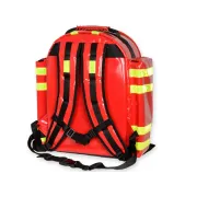 Rucsac Medical de Urgență "Logic-2 Rucksack" din PVC – Mare (Gol), Prelată PVC Impermeabilă, cu 6 Borsete Colorate Incluse și Diviziune Centrală, 40 x 25 x h 47 cm