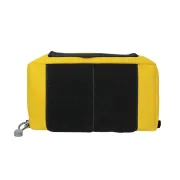 Geantă Medicală Modulară Rectangulară "Model E1" – Cu Fereastră Transparentă și Fixare Velcro, Galbenă, 20 x 11 x 8 cm