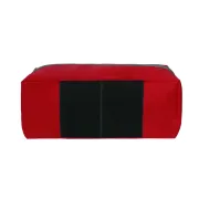 Geantă Medicală Modulară Tip Plic "Model E2" – Cu Fixare Velcro, Poliester 600D, Roșie, 28 x 12 x 10 cm