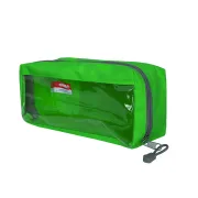 Geantă Medicală Modulară Tip Plic "Model E2" – Cu Fixare Velcro, Poliester 600D, Verde, 28 x 12 x 10 cm