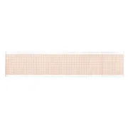 Hârtie Termică EKG în Rolă 50 mm x 25 m – Caroiaj Portocaliu, pentru Electrocardiografe Carewell, Edan și Dimed