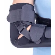 Orteză fixă cot–încheietură–mână pentru imobilizare și recuperare – dispozitiv medical