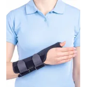 Orteză fixă de police cu atelă metalică modelabilă, 23 cm – dispozitiv medical