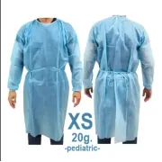 Halat Medical Vizitatori PP 20g Albastru XS (Pediatric) – Set 10 bucăți SERIX