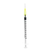 Seringa insulina 1 ml, luer slip, 3P, ac detasabil G30, set 100 buc