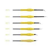 Electrod ac tungsten angulat de unică folosință 5 cm Ø 2,4 mm steril
