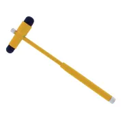 Ciocan neurologic Buck Colour galben cu ac și perie (1 buc)