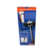 Ciocan neurologic Dejerine Classic argintiu cu ac și perie, mâner inox 22 cm (1 buc)