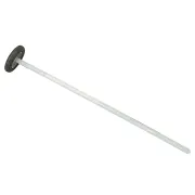 Ciocan neurologic Queens argintiu fără ac și perie, cap Ø 5 cm (1 buc)