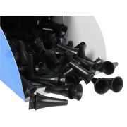 Speculum auricular mini de unică folosință Ø 4 mm, negru, fără latex (cutie 250 buc)