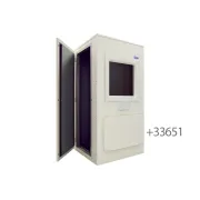 Cabină audiometrică insonorizată PRO 28 INTERMEDIATE 96 × 96 × 197 cm cu ventilație (1 buc)