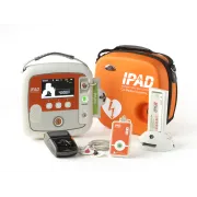 Defibrilator semiautomatizat extern iPad CU-SP2 cu monitor și ghidare RCP