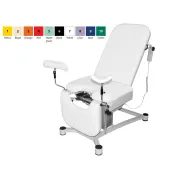Scaun ginecologic Maya cu 3 actuatoare electrice, reglabil în înălțime 50–100 cm