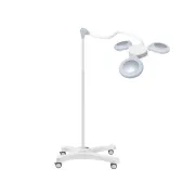 Lampă chirurgicală LED Quattroluci pe cărucior cu baterie, 160.000 lux, 36 LED-uri