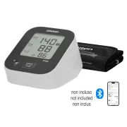 Tensiometru digital de braț OMRON M2+ CONNECT HEM-7188T1-LE cu Bluetooth, tehnologie Intellisense și manșetă 22-42 cm (1 buc)