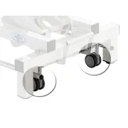 Kit roți retractabile Ø 6,5 cm pentru masa de examinare 27587 (1 kit)