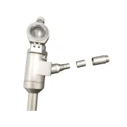 Sigmoidoscop cu fibră optică 21 × 250 mm cu adaptor Wolf