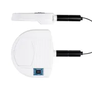 Lampă Wood LED Vista cu mâner, lentilă de mărire 3 dioptrii, lumină UV 365 nm și lumină de zi