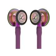 Stetoscop 3M Littmann Cardiology IV, violet cu finisaj curcubeu (1 buc)